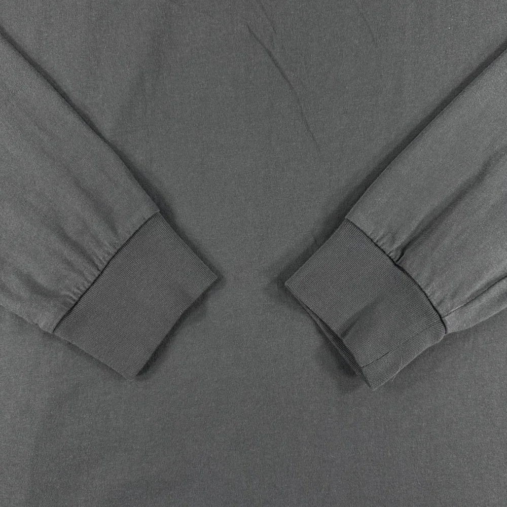 Polo Ralph Lauren Long Sleeve T-Shirt Mens L Large Olive Green Purple Pony Logo